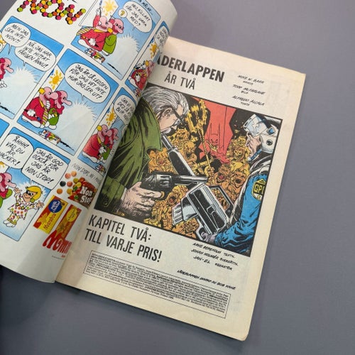 Månadens Äventyr: Läderlappen 1988 Nr 10 (Satellitförlaget) (VG) — Sista nr