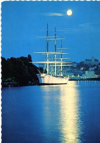 Vykort av S/S af Chapman, Stockholm