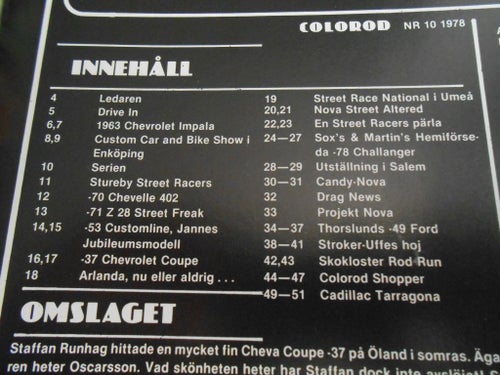Colorod Nr 10 1978