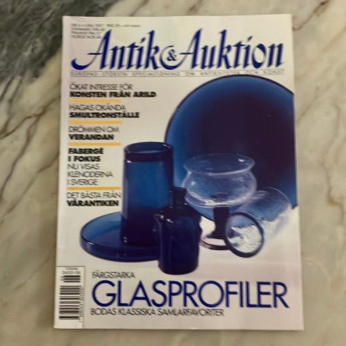 Antik & Auktion tidning nr 6 1997