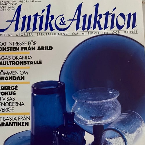 Antik & Auktion tidning nr 6 1997