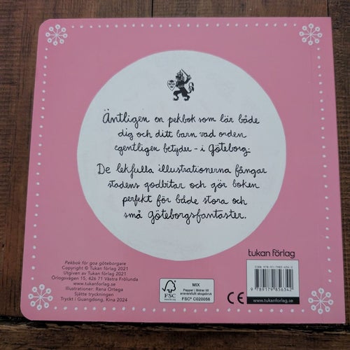 Pekbok för goa göteborgare av Rena Ortega, 2021