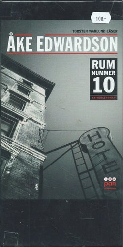 ÅKE EDWARDSON - RUM NUMMER 10 - CD BOK