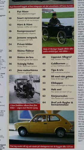 Classic Motor nr 9 2005: Jensen Interceptor SP, DKW F12, Volvo PV36 Carioca
