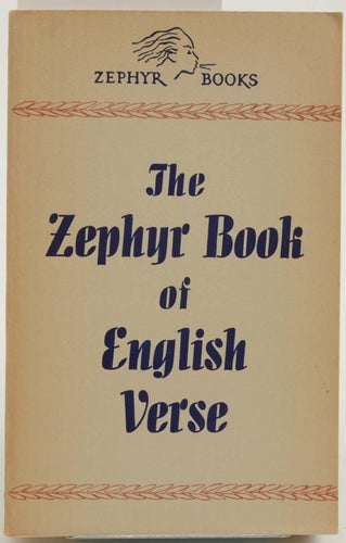 The Zephyr book of English verse / edited by Ebba Dalin