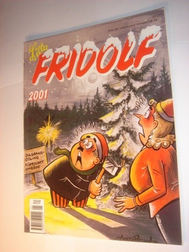 Lilla FRIDOLF JULALBUM 2001 NY OLÄST