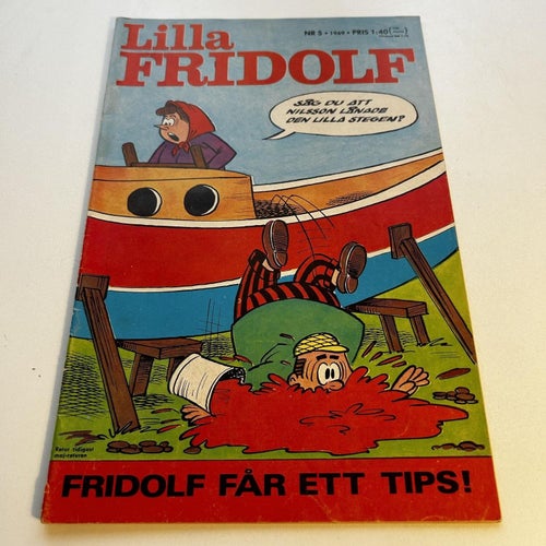 Lilla Fridolf nr 5 1969, toppex! VF