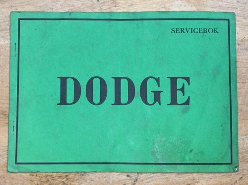 Dodge Seervicebok