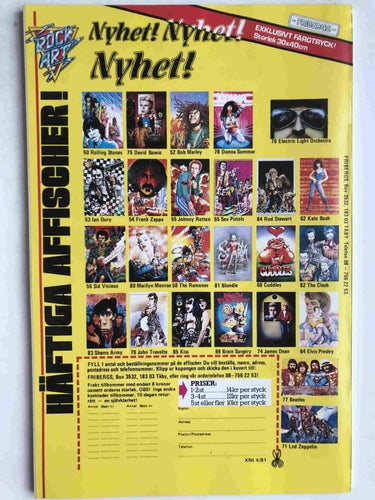 Agent X9 - 1981:4 Oläst!