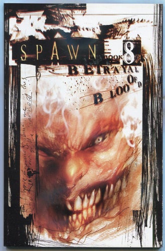 Spawn Vol 8 of 12: Betrayal of blood art by Capullo/Daniel