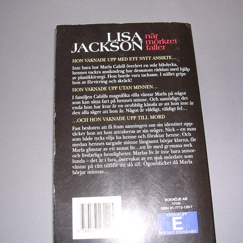Spänning Sommarläsning Lisa Jackson 3 st