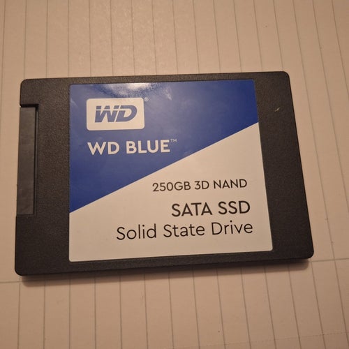 WD Blue SATA SSD 250GB 3D NAND