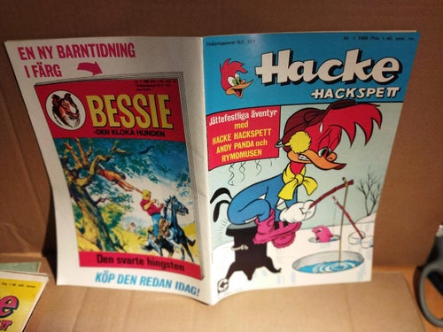 Hacke Hackspett 1969 nr 1, Very fine plus