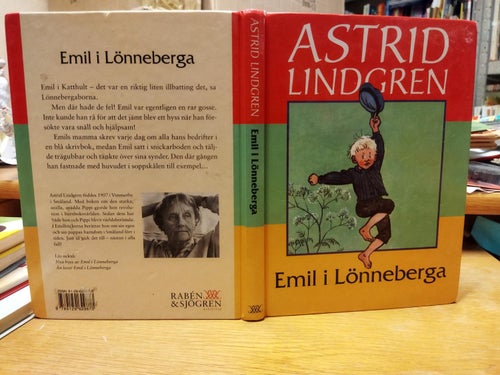 Emil i Lönneberga - Astrid Lindgren. bok, Very Fine plus