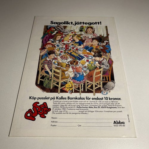 Mumin nr 5 1982, oläst toppex! NM