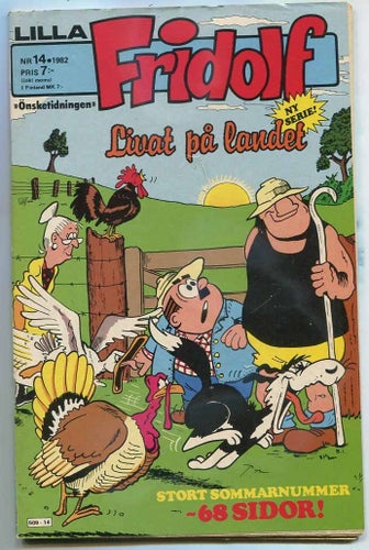 Lilla Fridolf 1982 nr 14 Hagbard Handfaste Knasen Gustaf
