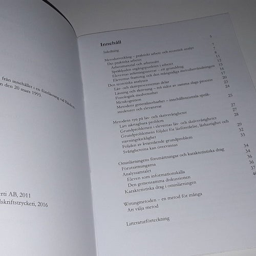 Ominlärning - ett sätt att övervinna läs- och skrivsvårigheter av Maja Witting,