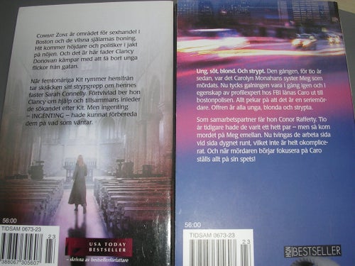 HQ Bestseller Blandad Kompott 8 st M.J Rose/ J.T. Ellison / Laurie Breton