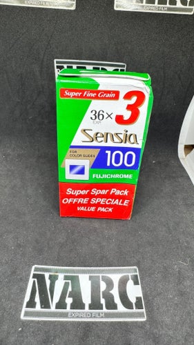 Fujichrome Sensia 100 36 EXP 3-pack Film
