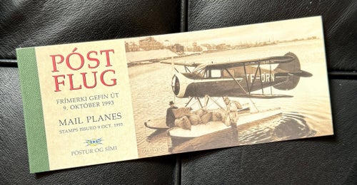 Island Postflyg I. Häfte från 1993 F826-829 **