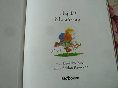 HEJ DÅ!, NU GÅR JAG., BEVERLY BIRCH, 1999, BOK