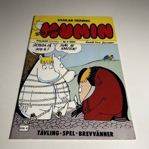 Mumin nr 4 1985, oläst toppex! VF
