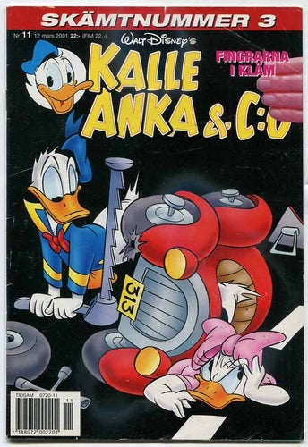 Kalle Anka & Co 2001 nr 11 Magnifik trafik / Kajsa Anka