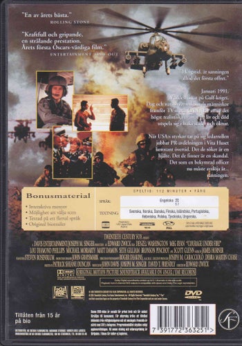 DVD / I Sanningens Namn / Denzel Washington, Meg Ryan / Nära Nyskick