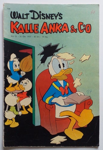 Walt Disney's KALLE ANKA & C:O Nr 23 - 1957