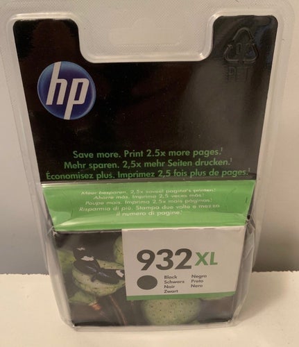HP 932 XL original bläckpatron svart/black (NYTT)