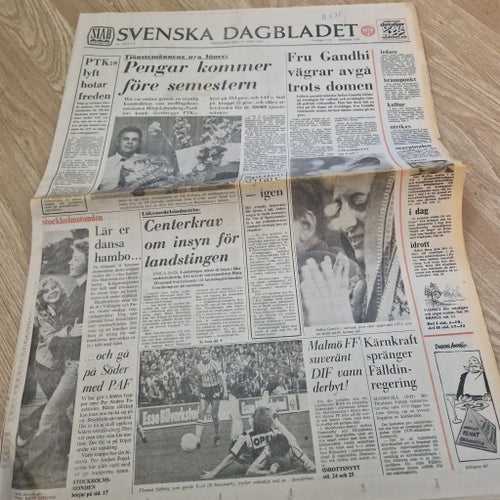 Svenska Dagbladet 13 juni 1975