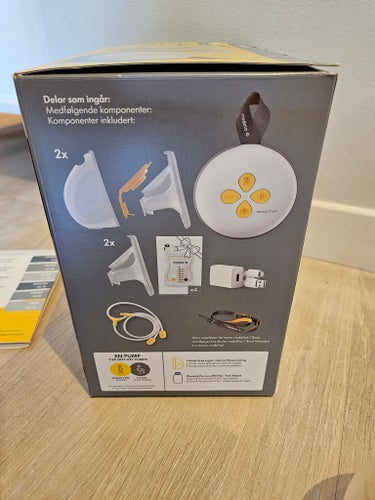 Medela Swing Maxi Hands-Free och Medela Harmony med tillbehör, nästan oanvända!