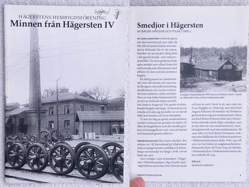 Minnen från Hägersten IV