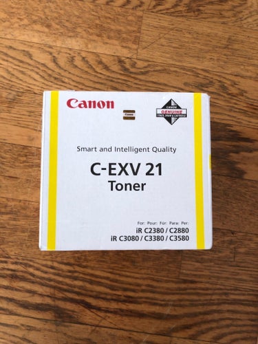 Canon C-EXV 21 Gul Toner för iR C2380/C2880/C3080/C3380/C3580