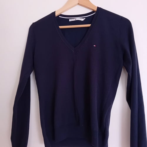 Tommy Hilfiger blå tröja