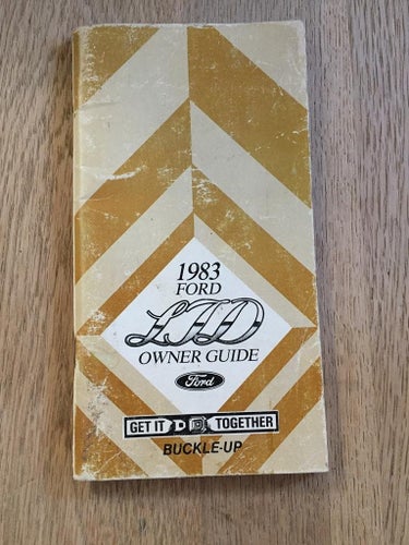 1983 Ford LTD Owner Guide
