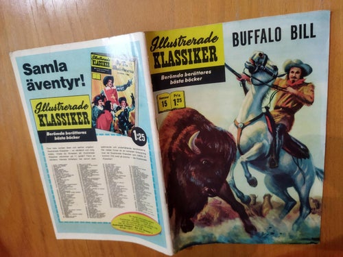 Illustrerade klassiker nr 15 Buffalo Bill. Very Fine plus