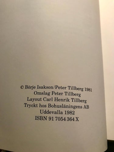 UPPFINNAREN Börje Isakson Peter Tillberg 1982