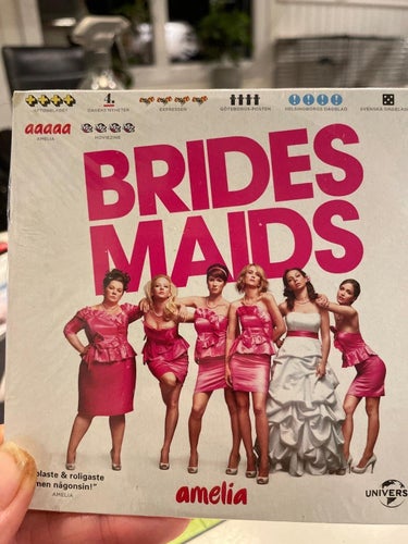 Brides maids dvd litet pappfodral inplastad