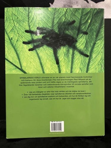 Bok - Spindlarnas Värld av Paul Hillyard