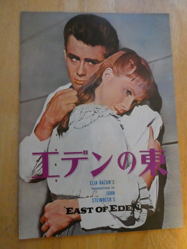 JAMES DEAN - Öster om Eden East of Eden Japanskt snyggt filmprogram