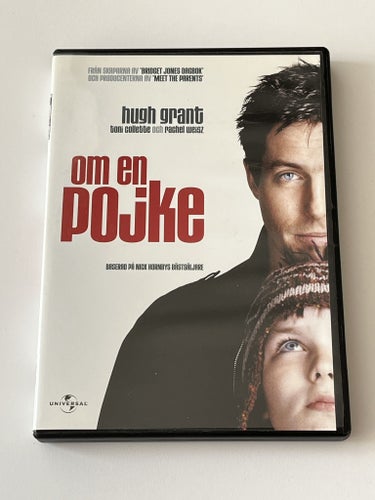 Om en pojke (Hugh Grant och Nicholas Hoult). Beg. DVD