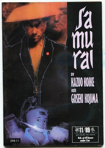 Samurai 1989 nr 11 av K.Koike och G.Kojima Lonewolf and cub
