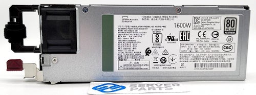 HP Hot-plug PSU 1600W 863373-001 till Gen10