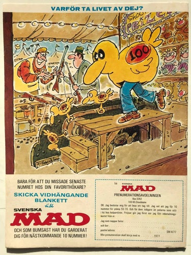 MAD - 1977:4 VF-