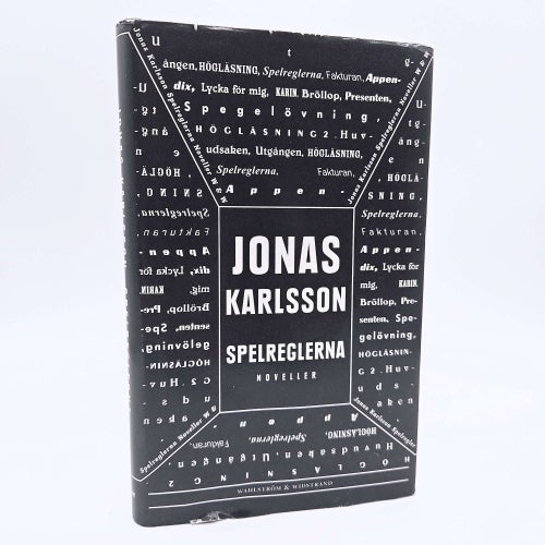 Spelreglerna: noveller - Jonas Karlsson