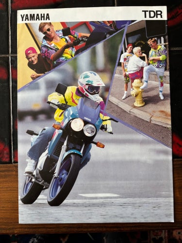 Yamaha TDR 125 Broschyr 1993