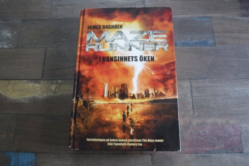 Maze Runner I vansinnets öken författare James Dashner