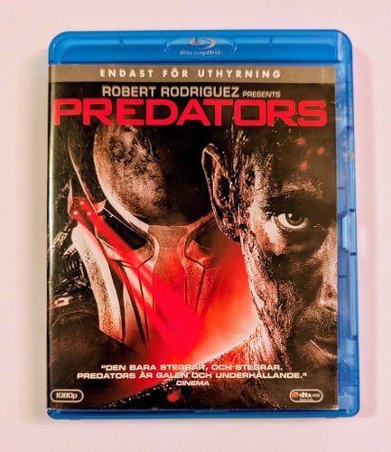 PREDATORS - Spegelblank Bluray - billig frakt 12 kr !!!