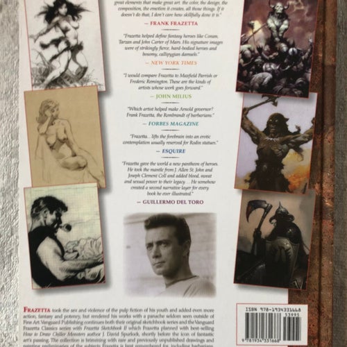 Frazetta Sketchbook II HC Vanguard